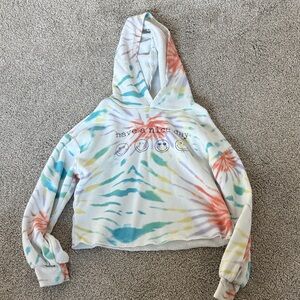 Colorful Tie-Dye Kids Hoodie